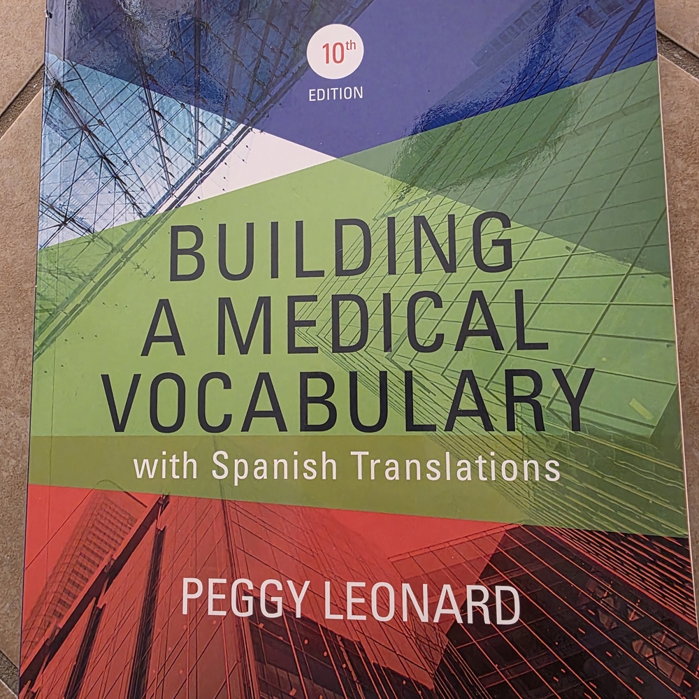 Building a Medical Vocabulary Book